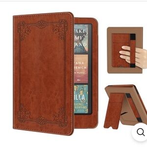 Fintie Elegant BrownVegan Leather Kindle e-reader case